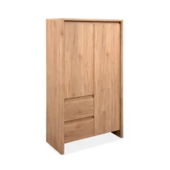 Calicosy - Dressoir SOREN - licht hout 86x40x140 cm
