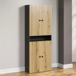 CALICOSY - Dubbele badkamerkolom PUREBLISS - 186x70x31 cm