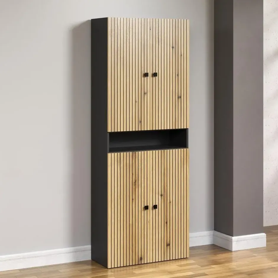 CALICOSY - Dubbele badkamerkolom PUREBLISS - 186x70x31 cm