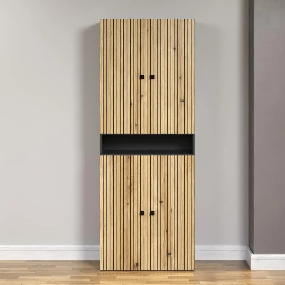 CALICOSY - Dubbele badkamerkolom PUREBLISS - 186x70x31 cm