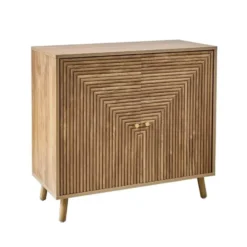 Calicosy - EDEN Dressoir 2 deuren - Licht hout - 75x80x39 cm