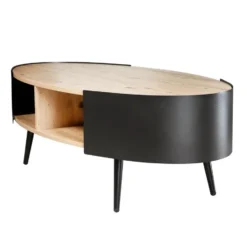 Calicosy - EKLO Salontafel - Licht hout - 120x60x39 cm
