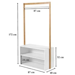 Calicosy - Entree garderobe met opbergruimte 40x90x171 cm
