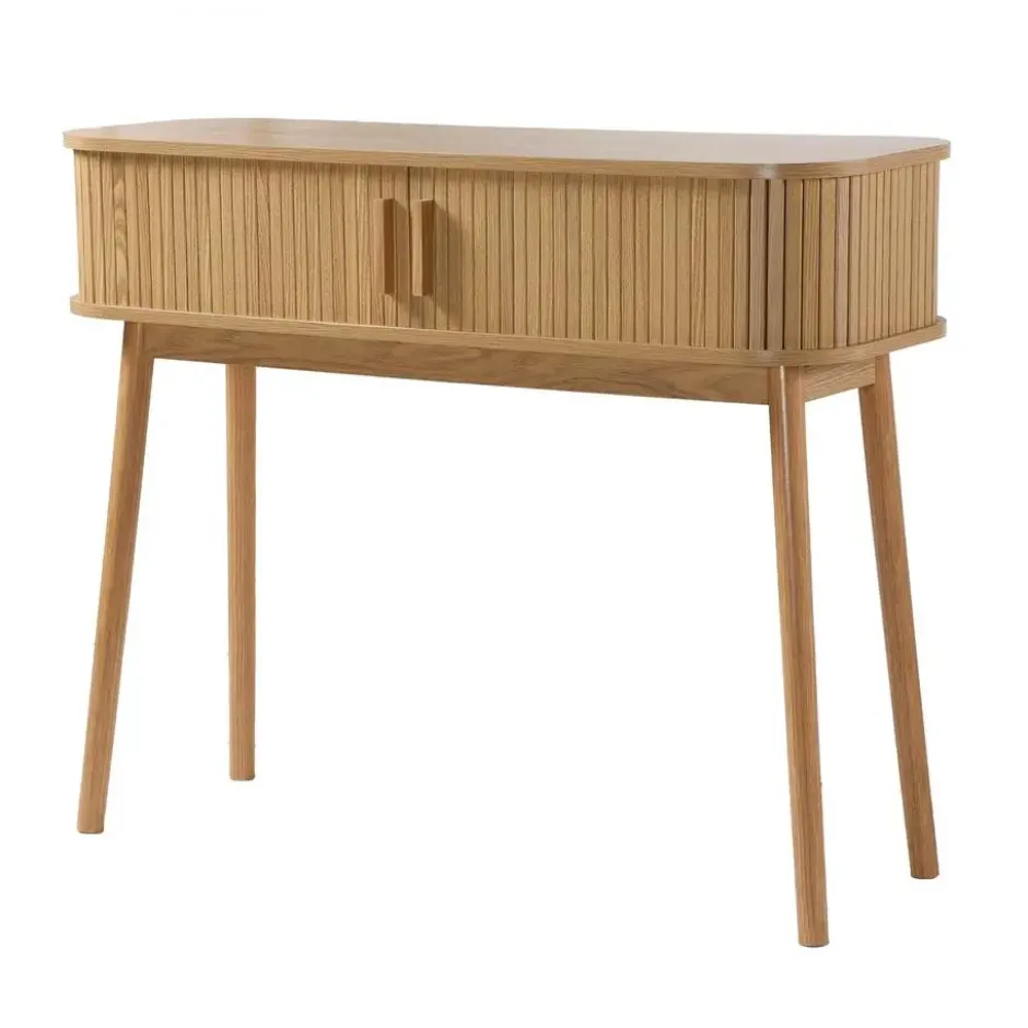 Calicosy - ERNEST Design haltafel - Licht hout - 35x100x80,5 cm