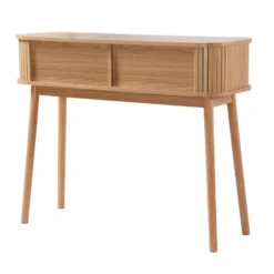 Calicosy - ERNEST Design haltafel - Licht hout - 35x100x80,5 cm