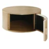 Calicosy - ERNEST Salontafel - Licht hout - 75x75x35,5 cm