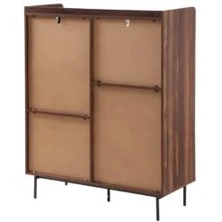 Calicosy - Hoge kast JETSON - Donker hout 100x39,5x120 cm
