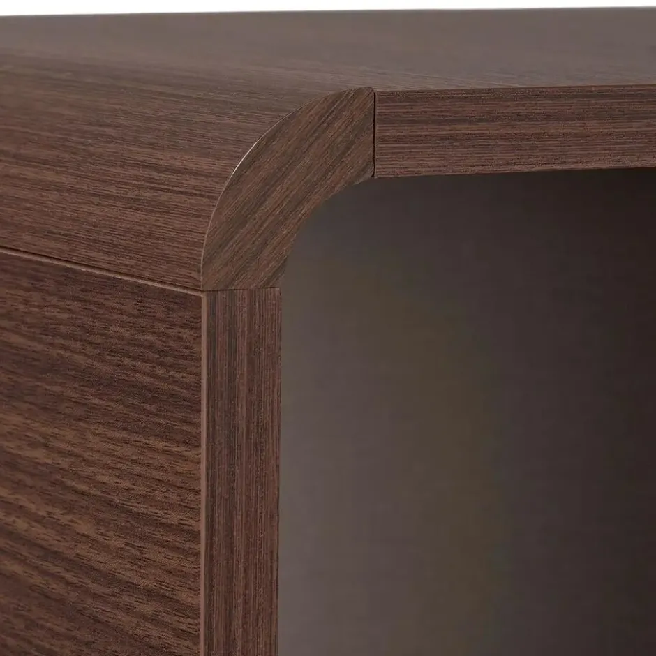 Calicosy - Hoog buffet CELENA - Donker hout 70x34x110 cm