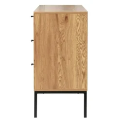 Calicosy - JAYA Dressoir - Licht hout - 40x120x80 cm