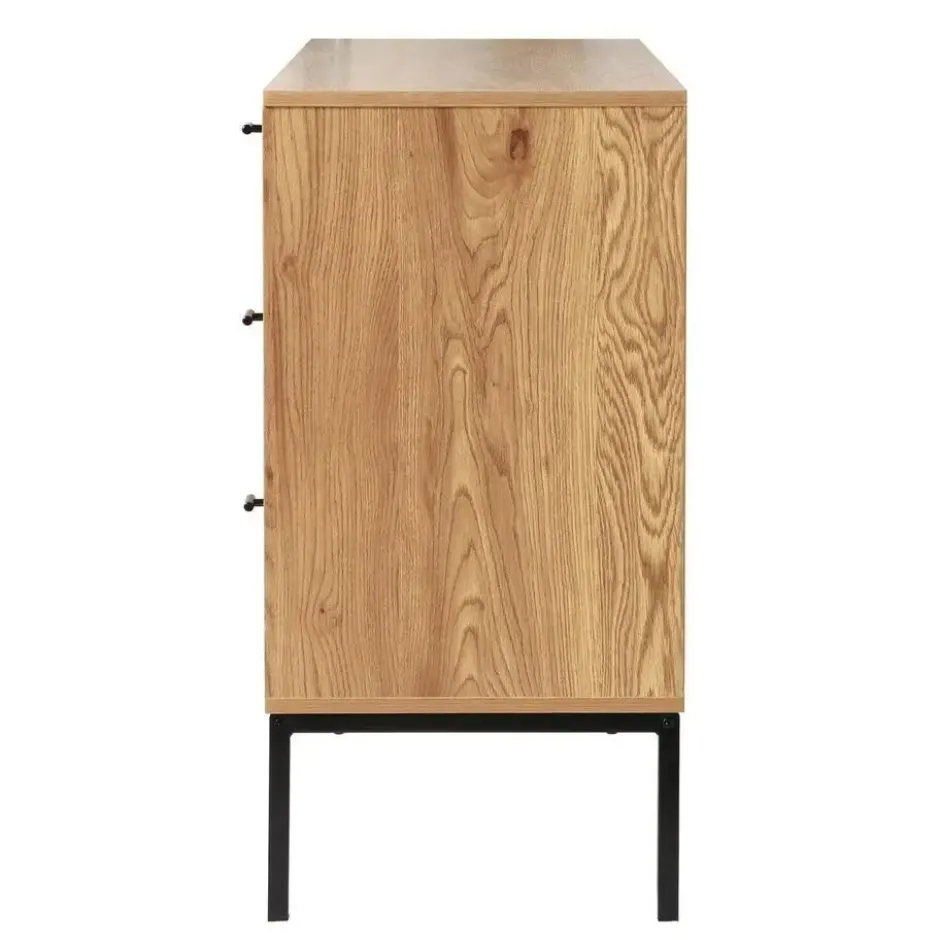 Calicosy - JAYA Dressoir - Licht hout - 40x120x80 cm