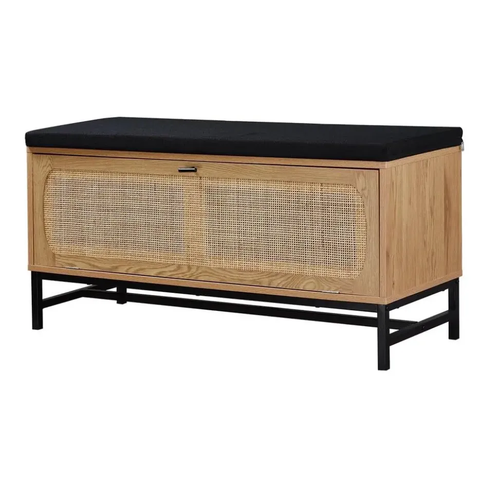 Calicosy - JAYA Schoenenbank - Licht hout - 38x100x47 cm