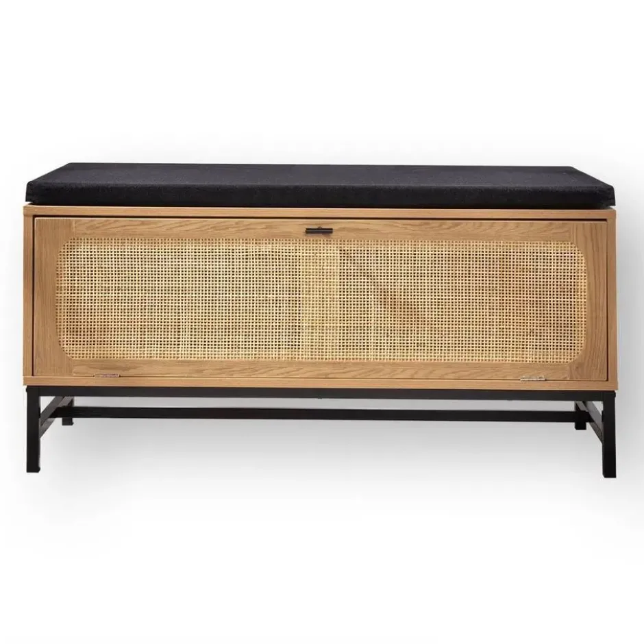 Calicosy - JAYA Schoenenbank - Licht hout - 38x100x47 cm