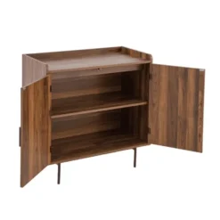 Calicosy - JETSON Dressoir 2 deuren - Donker hout - 39,5x80x79 cm