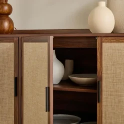 Calicosy - JETSON Dressoir - Donker hout - 39,5x140x79 cm