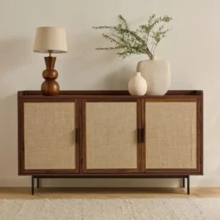 Calicosy - JETSON Dressoir - Donker hout - 39,5x140x79 cm