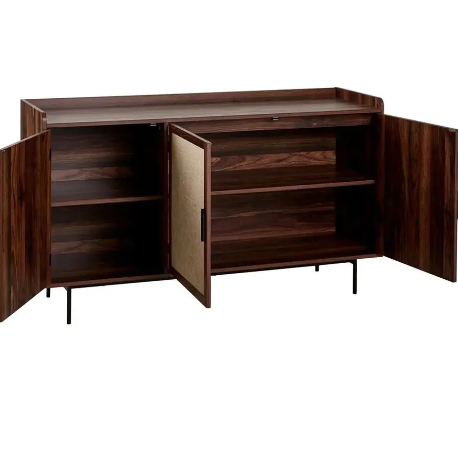 Calicosy - JETSON Dressoir - Donker hout - 39,5x140x79 cm