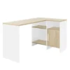 CALICOSY - Liverpool industrieel hoekbureau - 76x136x88 cm