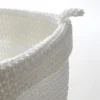 Calicosy - Mand Natuurlijk materiaal - Wit - 20x20x17 cm