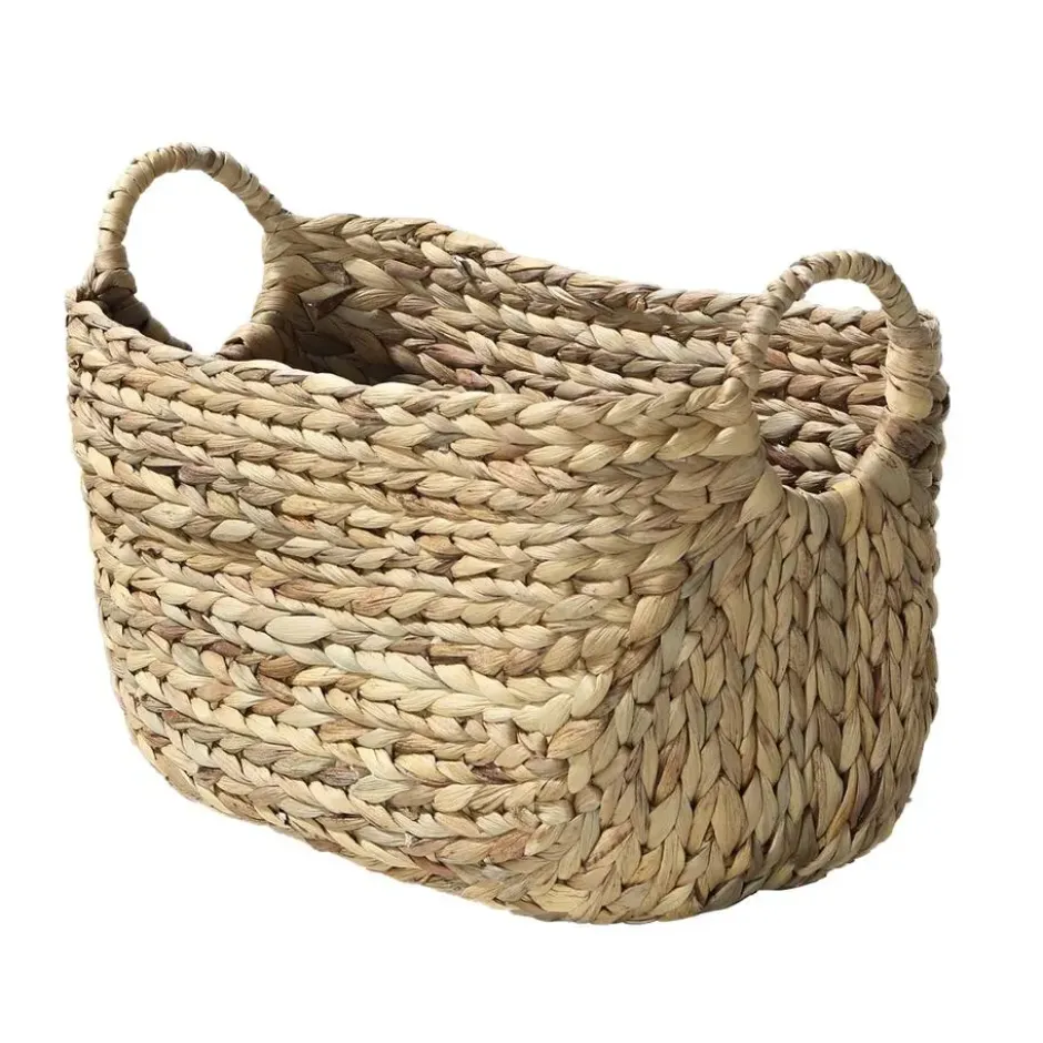 CALICOSY - Mand - Waterhyacint - Beige - 22x36x19 cm