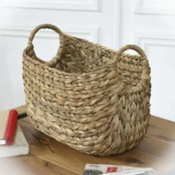 CALICOSY - Mand - Waterhyacint - Beige - 22x36x19 cm