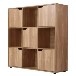 Calicosy - MODU Opbergmeubel 9 vakken - Hout - 29x88,8x90,5 cm