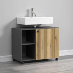 CALICOSY - Onderkast met wielen PUREBLISS - 42x80x64 cm