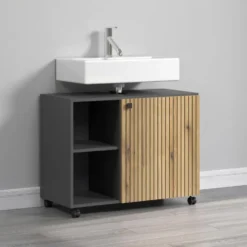 CALICOSY - Onderkast met wielen PUREBLISS - 42x80x64 cm