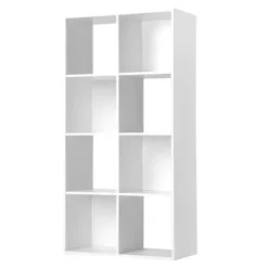 Calicosy - Opbergplank met 8 vakken COMPO - 62x29.5x123 cm