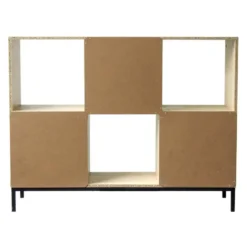 Calicosy - Opbergplank met 6 vakken - 29.8x93.5x72.6 cm