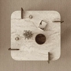 Calicosy - ORIGIN Salontafel - Notenhout - 90x90x35 cm
