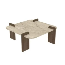 Calicosy - ORIGIN Salontafel - Notenhout - 90x90x35 cm