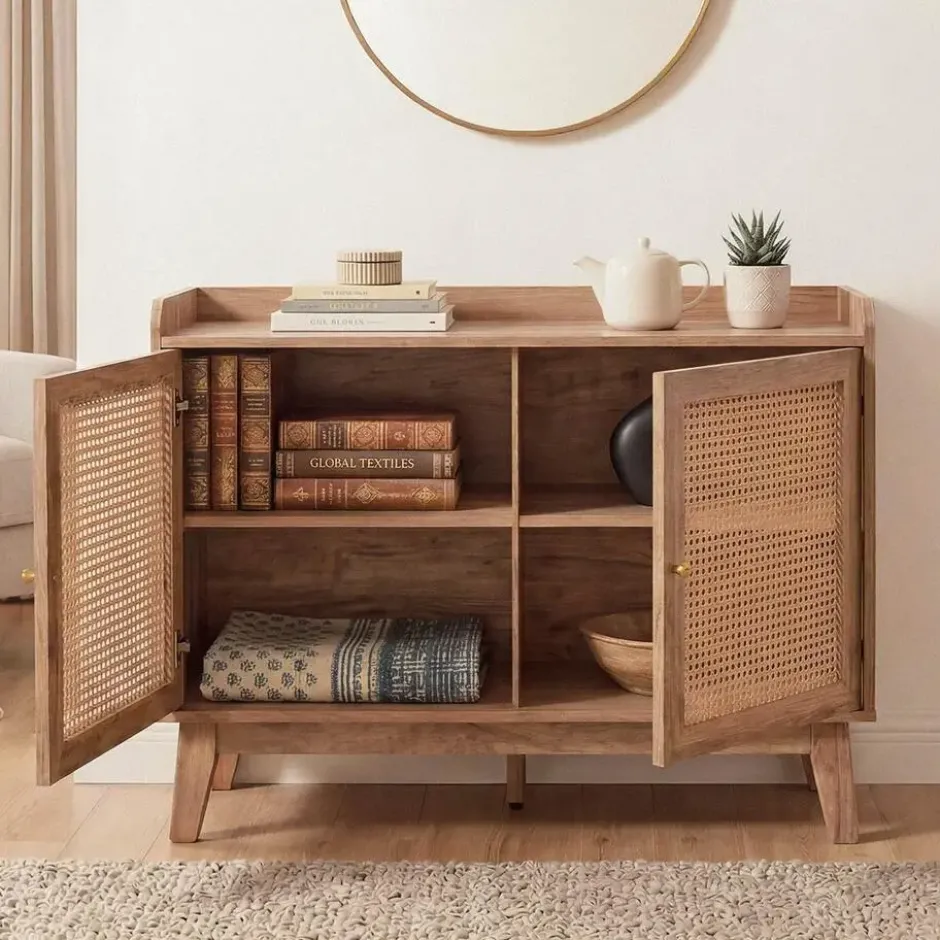 Calicosy - PALMO Dressoir - Licht hout - 39x110x74,5 cm