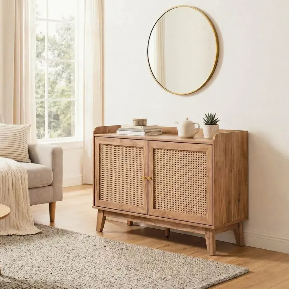 Calicosy - PALMO Dressoir - Licht hout - 39x110x74,5 cm