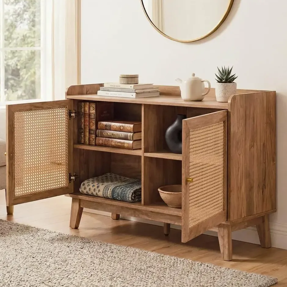 Calicosy - PALMO Dressoir - Licht hout - 39x110x74,5 cm