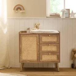 Calicosy - PALMO Ladekast 3 lades - Licht hout - 39x80x79,5 cm