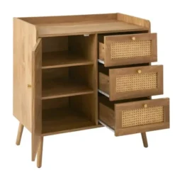Calicosy - PALMO Ladekast 3 lades - Licht hout - 39x80x79,5 cm