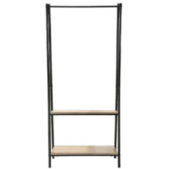 Calicosy - Rek in industriële stijl met 2 schappen 40x64.5x151 cm