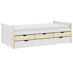 Calicosy - ROMEO Bed - Beige - 98,2x205x63 cm