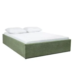 Calicosy - ROMY Opbergbed bekleed - Grijs - 152x204x36,5 cm