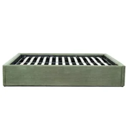 Calicosy - ROMY Opbergbed bekleed - Grijs - 152x204x36,5 cm