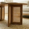 Calicosy - Salontafel TALIA - licht hout 120x60x40 cm