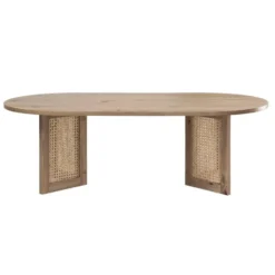 Calicosy - Salontafel TALIA - licht hout 120x60x40 cm