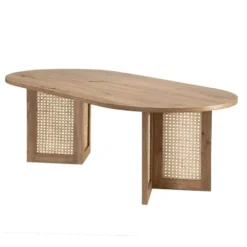 Calicosy - Salontafel TALIA - licht hout 120x60x40 cm