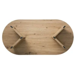 Calicosy - Salontafel TALIA - licht hout 120x60x40 cm