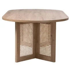 Calicosy - Salontafel TALIA - licht hout 120x60x40 cm