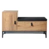 Calicosy - Schoenenbank met 2 opbergvakken - JILL - 38x101x59 cm