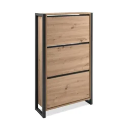 Calicosy - Schoenenkast met 3 kleppen L70 cm - DENVER - 25x70x125 cm