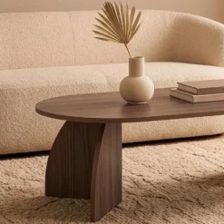 Calicosy - SELENE Salontafel - Licht hout - 120x60x40 cm