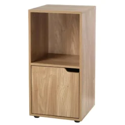 CALICOSY - Set van 2 Nachtkastjes MODU - Licht hout - 61.6x30.7x29 cm