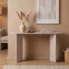 Calicosy - SIRA Design haltafel - Travertijn - 35x150x75 cm